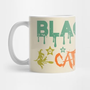 Halloween 4 - Black cat Mug